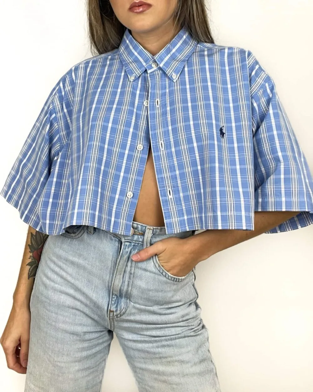 Camisa crop top Ralph Lauren - Imagen 4